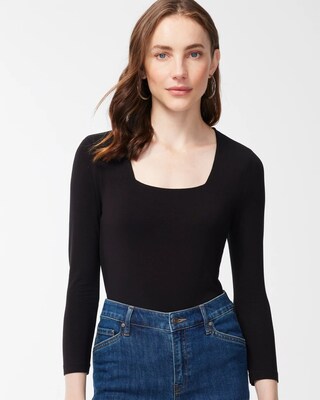 Touch of Cool™ Square Neck Tee | Chico's